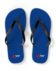 Unisex Dark Blue Mitsubishi Flip Flops™