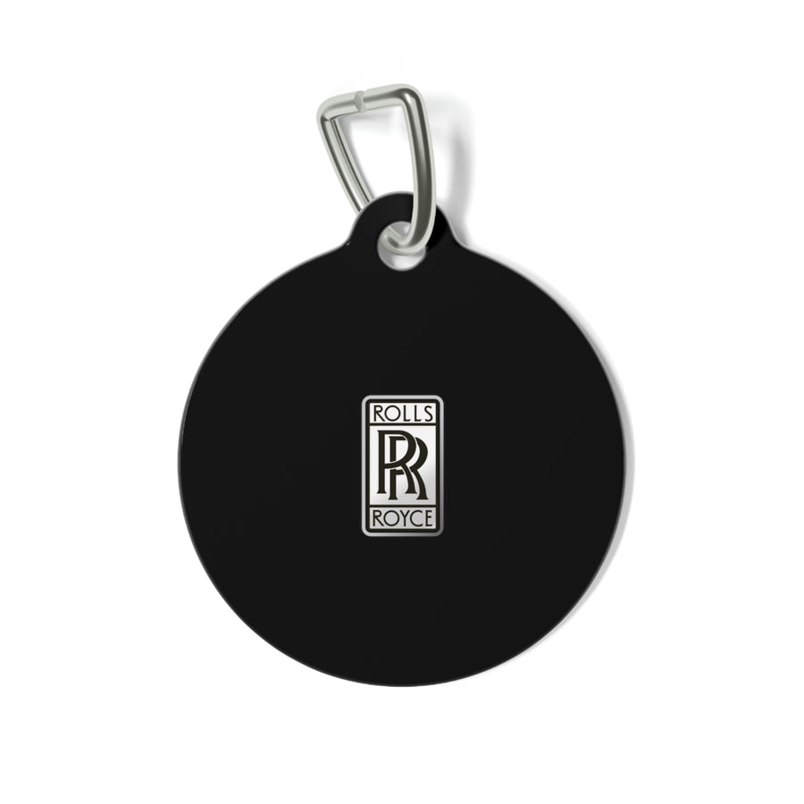 Black Rolls Royce Pet Tag™