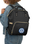 Black Volkswagen Multifunctional Diaper Backpack™