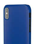 Dark Blue Jaguar Snap Cases™