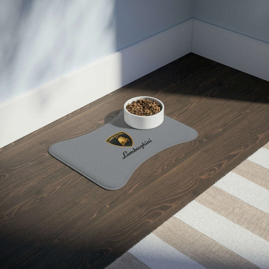 Grey Lamborghini Pet Feeding Mats™