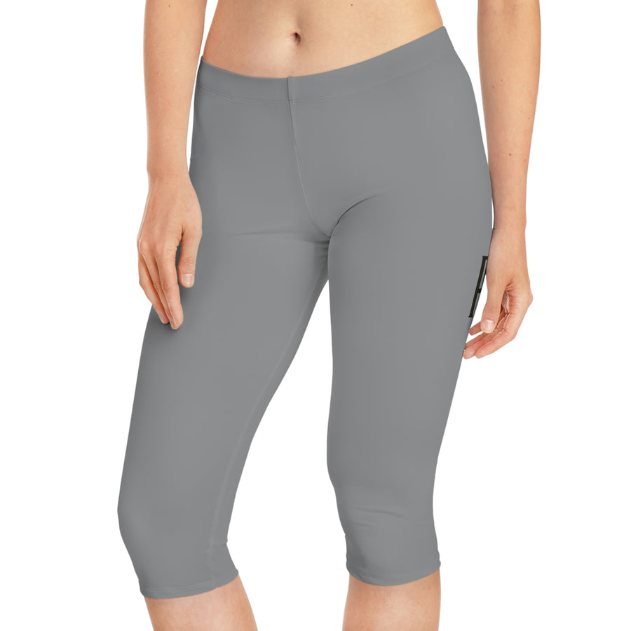 Women's Grey Rolls Royce Capri Leggings™