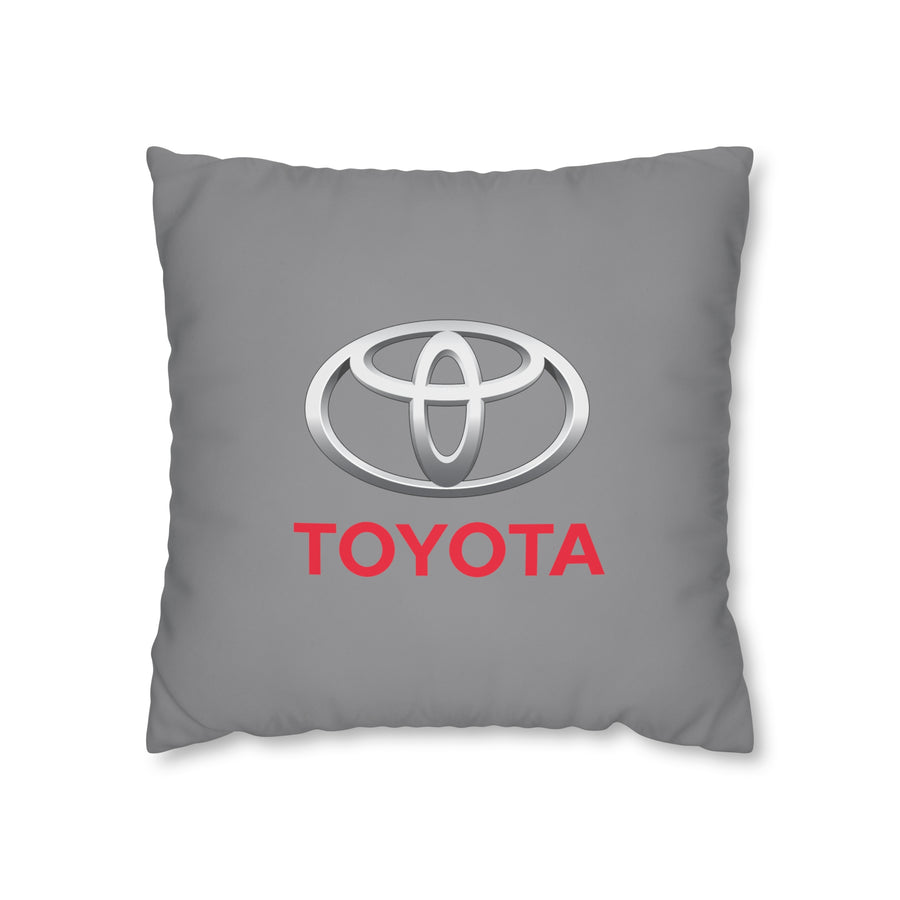 Grey Toyota Spun Polyester pillowcase™