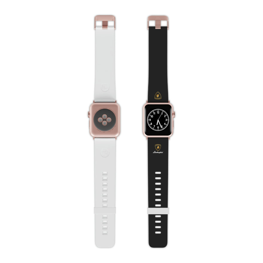 Black Lamborghini Watch Band for Apple Watch™