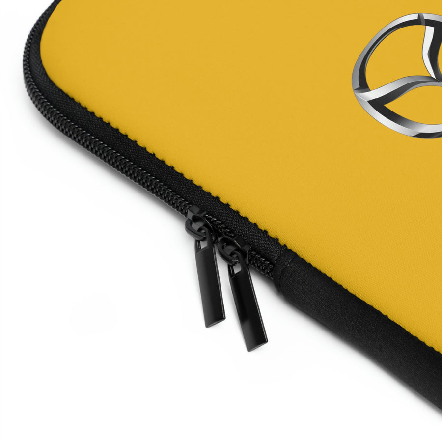 Yellow Mazda Laptop Sleeve™