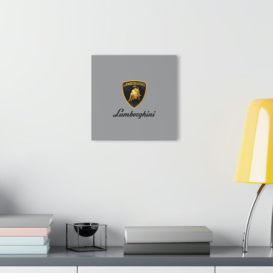 Grey Lamborghini Acrylic Prints (French Cleat Hanging)™