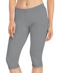 Women's Grey Rolls Royce Capri Leggings™