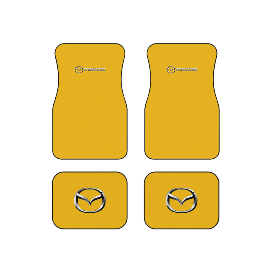 Yellow Mazda Car Mats (Set of 4)™