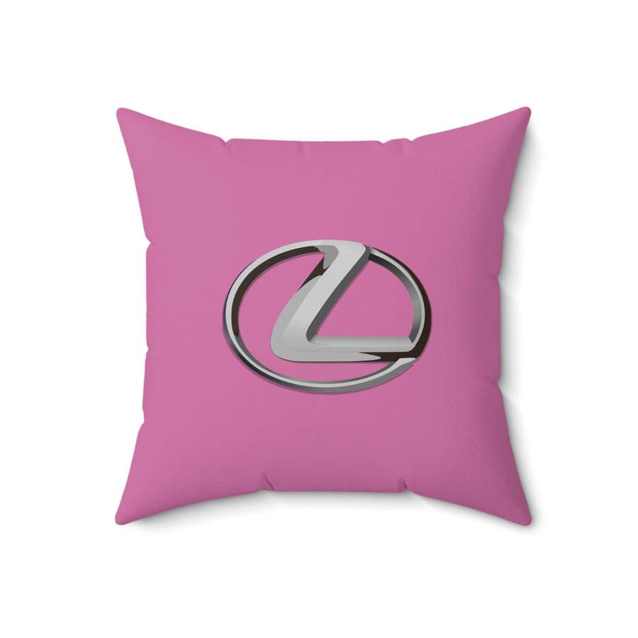Light Pink Lexus Spun Polyester Square Pillow™