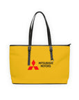 Yellow Mitsubishi Leather Shoulder Bag™