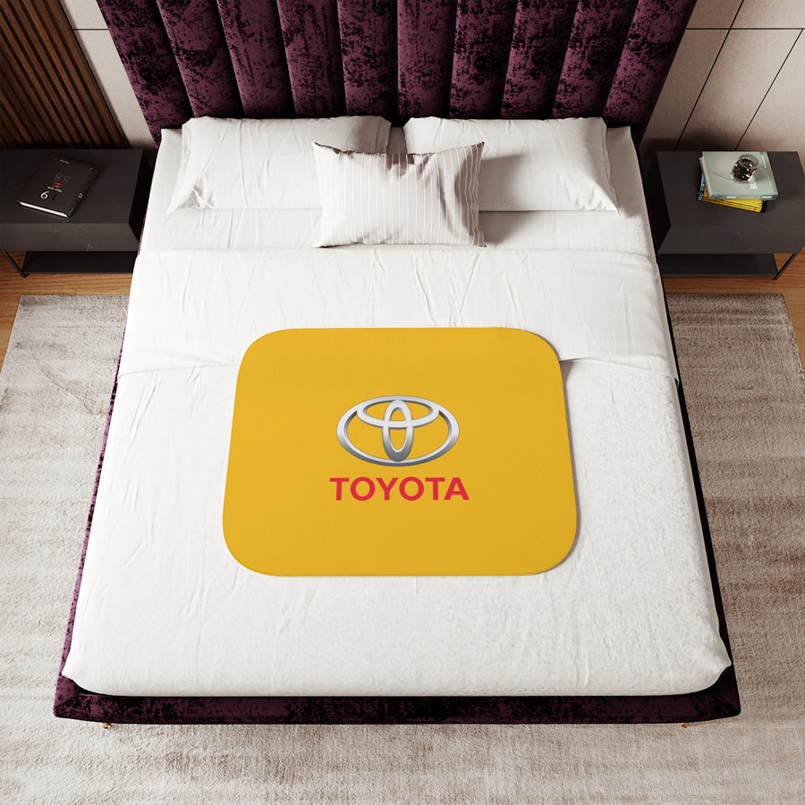 Yellow Toyota Sherpa Blanket™