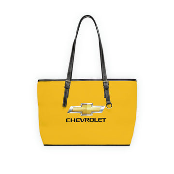 Yellow Chevrolet Leather Shoulder Bag™