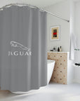 Grey Jaguar Shower Curtain™