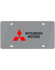 Grey Mitsubishi License Plate™