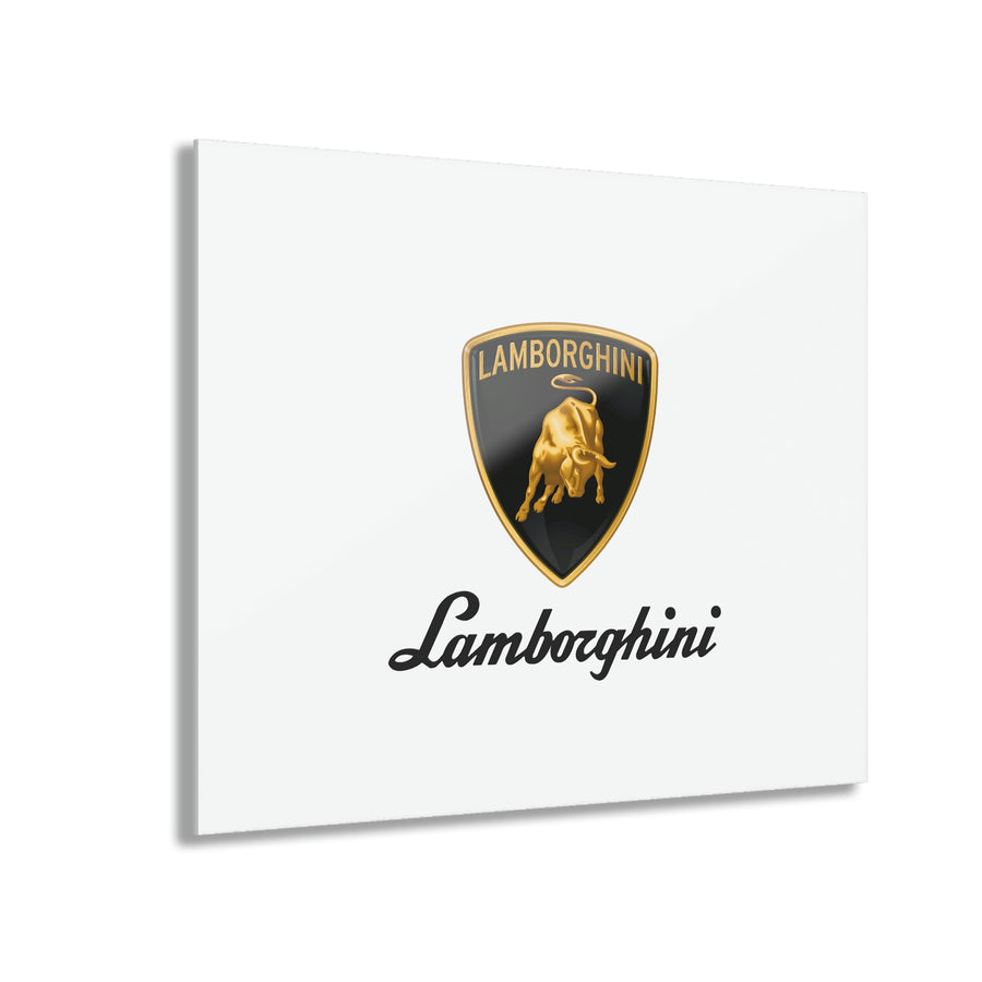 Lamborghini Acrylic Prints (French Cleat Hanging)™