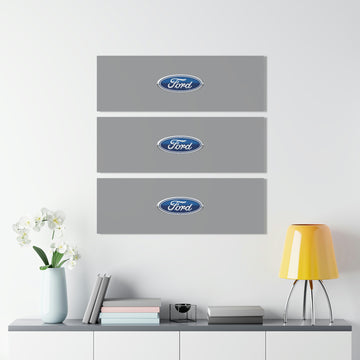 Grey Ford Acrylic Prints (Triptych)™