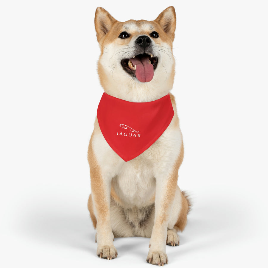 Red Jaguar Pet Bandana Collar™