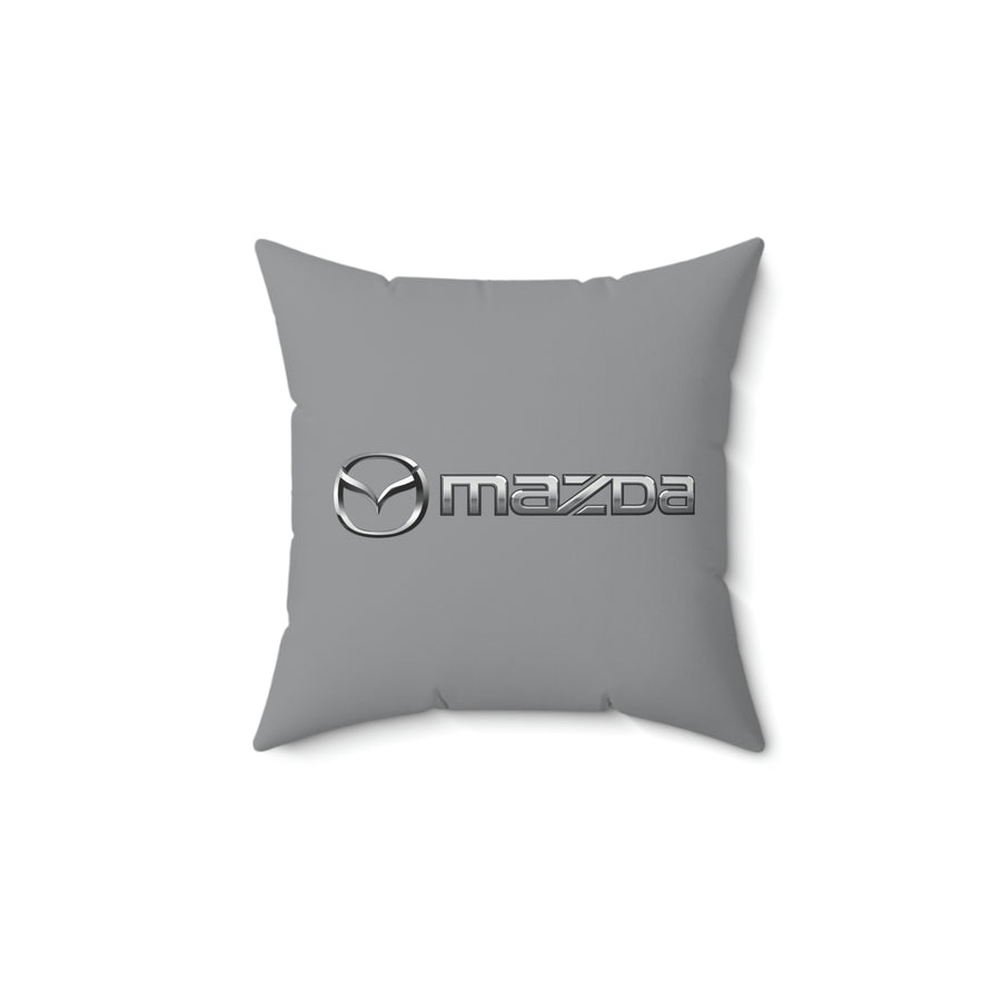 Grey Mazda Spun Polyester Square Pillow™