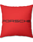 Red Porsche Spun Polyester Pillowcase™