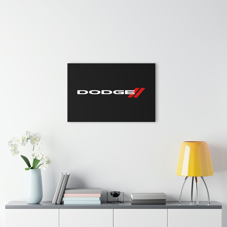 Black Dodge Acrylic Prints (French Cleat Hanging)™