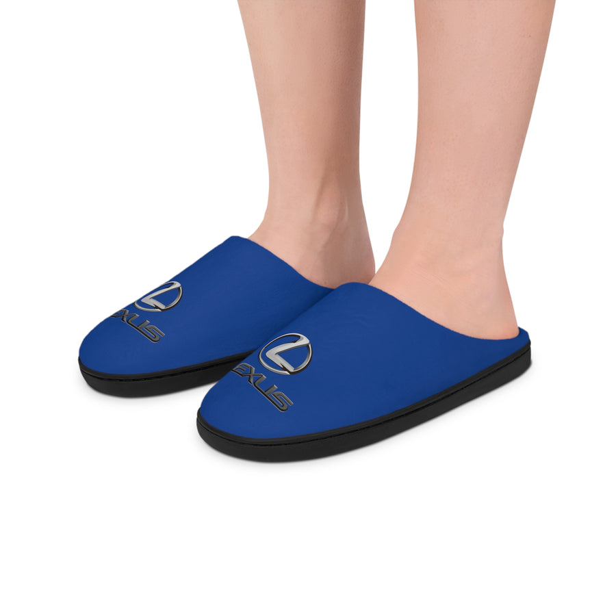 Unisex Dark Blue Lexus Indoor Slippers™