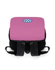 Unisex Pink Volkswagen Casual Shoulder Backpack™