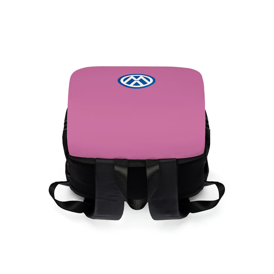 Unisex Pink Volkswagen Casual Shoulder Backpack™