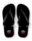 Unisex Black Toyota Flip Flops™