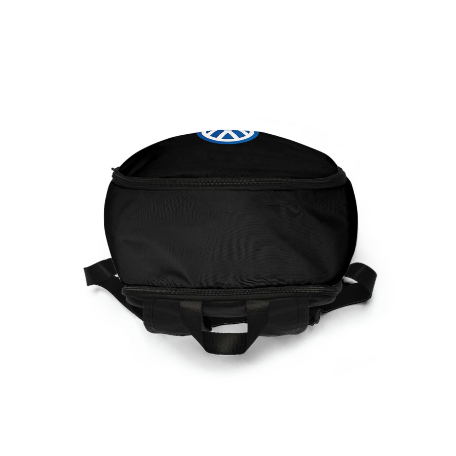 Unisex Black Volkswagen Fabric Backpack™