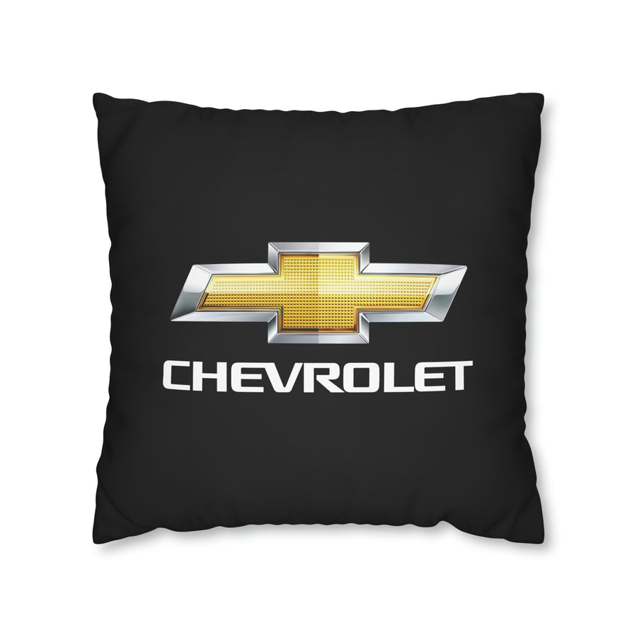 Black Chevrolet Spun Polyester pillowcase™