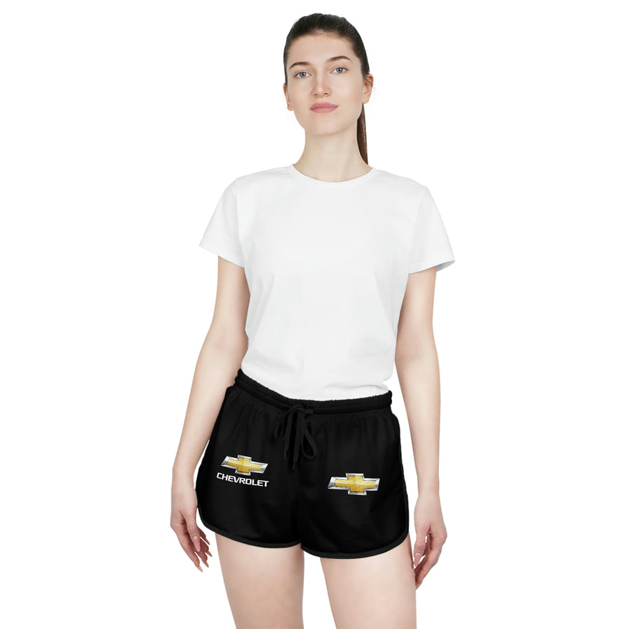 Women's Black Chevrolet Relaxed Shorts™