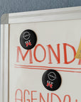 Black Nissan GTR Button Magnet, Round (10 pcs)™