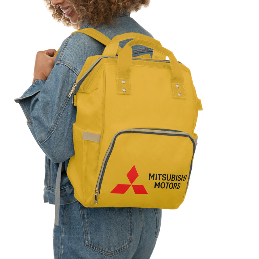 Yellow Mitsubishi Multifunctional Diaper Backpack™