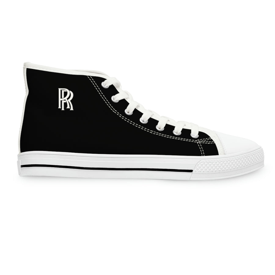 Women's Black Rolls Royce High Top Sneakers™