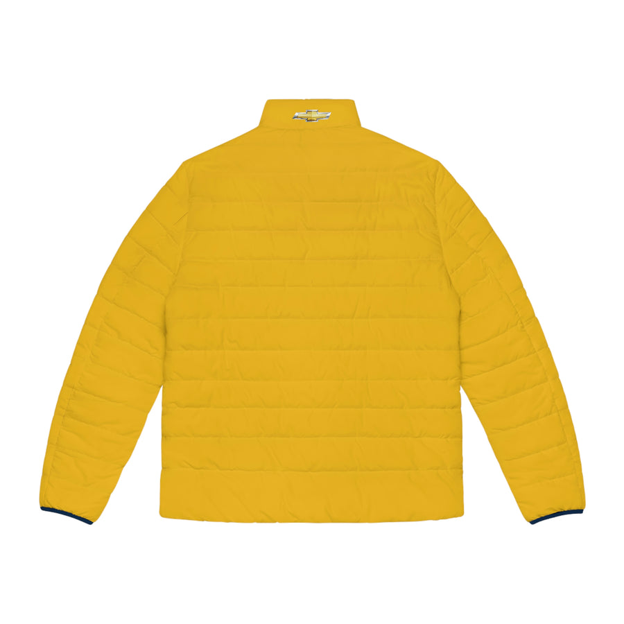 Men's Yellow Chevrolet Puffer Jacket™