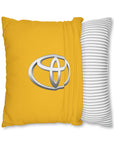 Yellow Toyota Spun Polyester pillowcase™