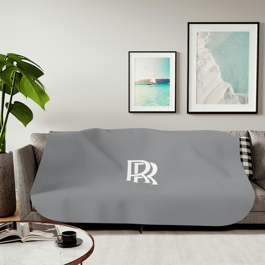 Grey Rolls Royce Sherpa Blanket™
