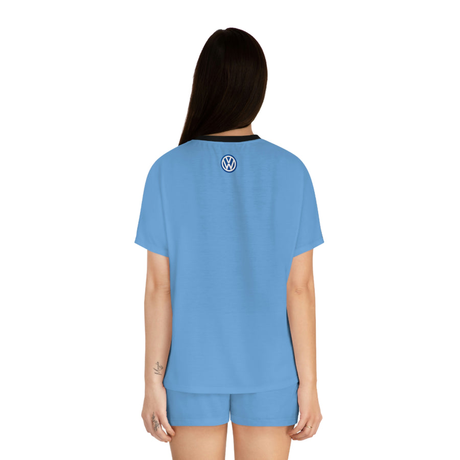 Women's Light Blue Volkswagen Short Pajama Set™