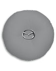 Grey Mazda Tufted Floor Pillow, Round™