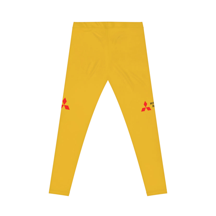 Women's Yellow Mitsubishi Casual Leggings™