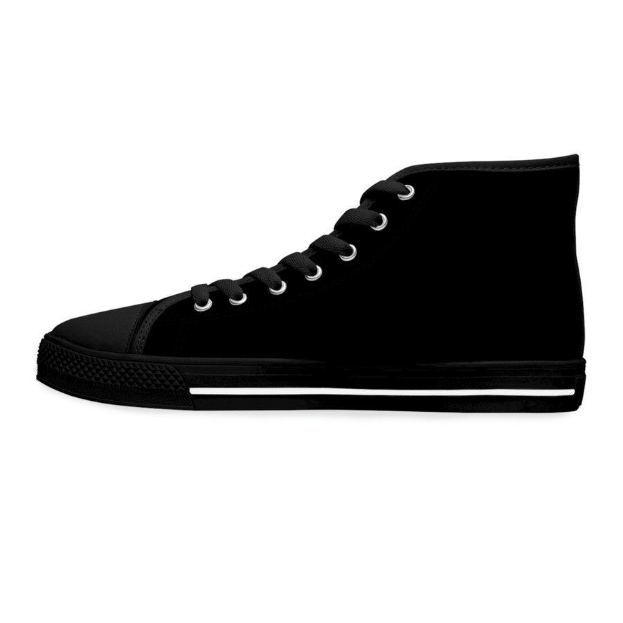 Women's Black Lamborghini High Top Sneakers™