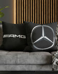 Black Mercedes Spun Polyester Pillowcase™