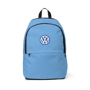 Unisex Light Blue Volkswagen Fabric Backpack™