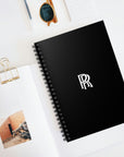 Black Rolls Royce Spiral Notebook - Ruled Line™