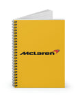 Yellow McLaren Spiral Notebook - Ruled Line™