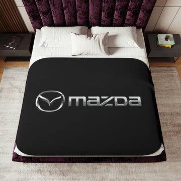 Black Mazda Sherpa Blanket™