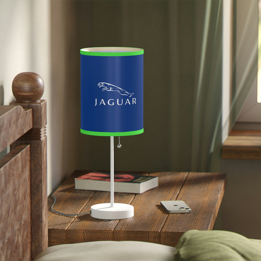 Dark Blue Jaguar Lamp on a Stand, US|CA plug™