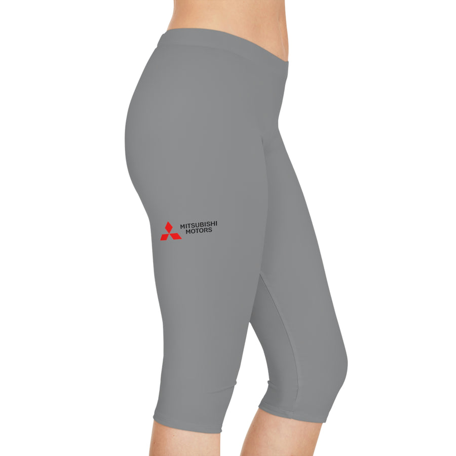 Women's Grey Mitsubishi Capri Leggings™