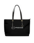 Black Mazda Leather Shoulder Bag™