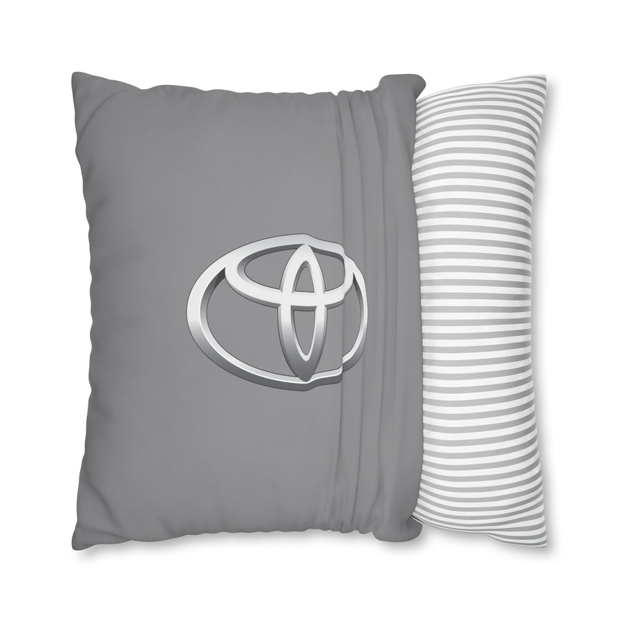 Grey Toyota Spun Polyester pillowcase™